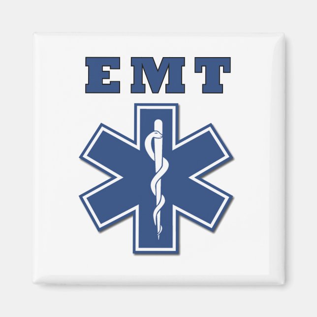 EMT Star of Life Magnet (Vorne)