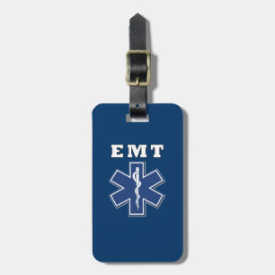 EMT Stern des Lebens Gepäckanhänger