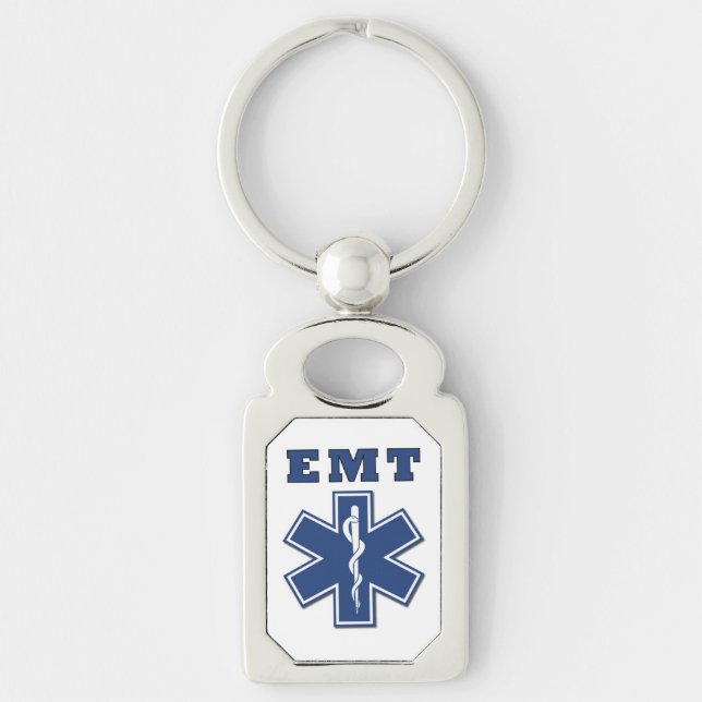 EMT Stern des Lebens Schlüsselanhänger (Vorderseite)