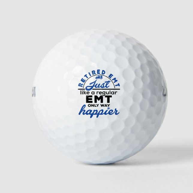 EMT wie ein normaler EMT-Einziger-glücklicher Golfball (Vorderseite)
