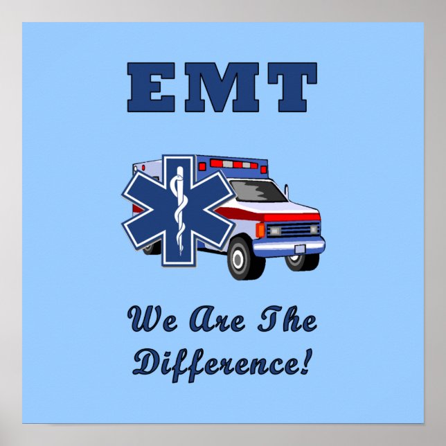 EMT Wir sind der Unterschied Poster (Vorne)