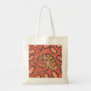 Emu Aborigine-Kunst Malerei Tragetasche