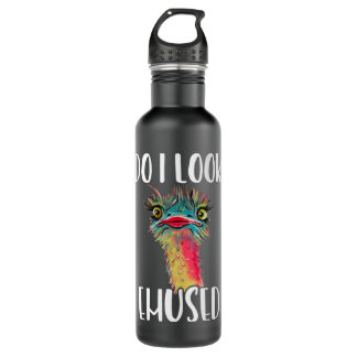 Emu Bird - Sehe ich den lustigen Niedlichen Pullov Edelstahlflasche