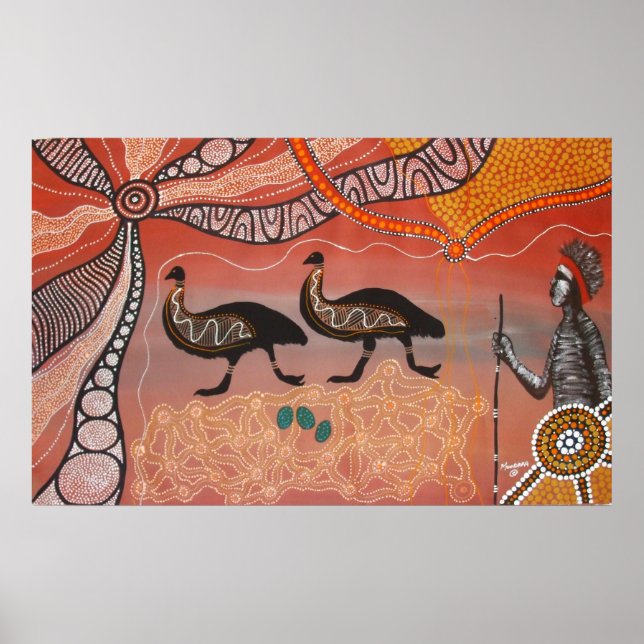 EMU DREAMING POSTER (Devant)