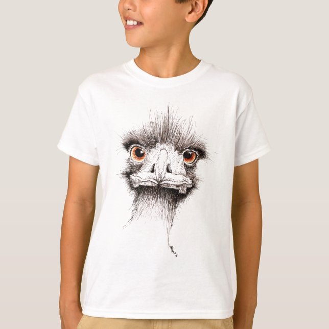 Emu durch Inkspot T-Shirt (Vorderseite)