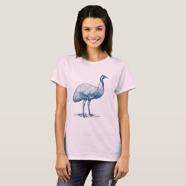 Emu - Ocean Blue T-Shirt (Vorne ganz)