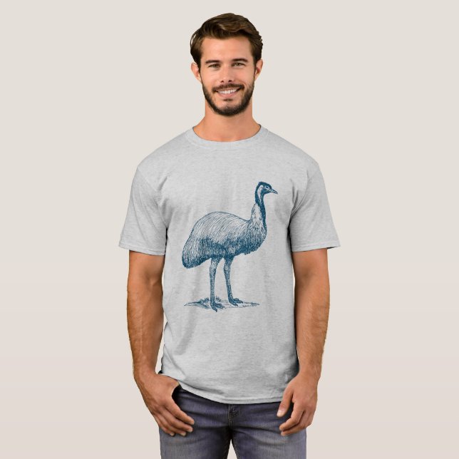 Emu - Ocean Blue T-Shirt (Vorne ganz)