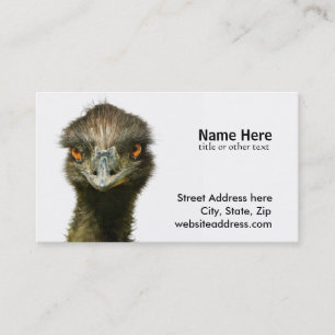 Emu See Visitenkarte