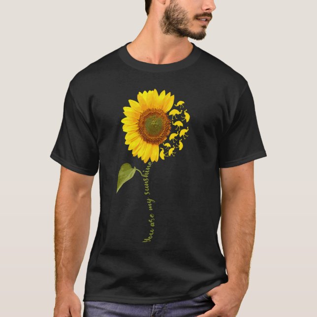 Emu Sunflower T-Shirt (Vorderseite)