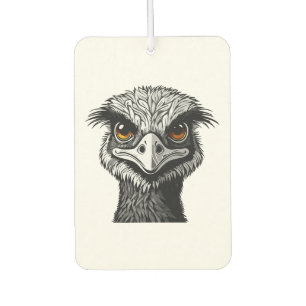Emu-Vogelkopf Autolufterfrischer