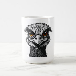 Emu-Vogelkopf Kaffeetasse