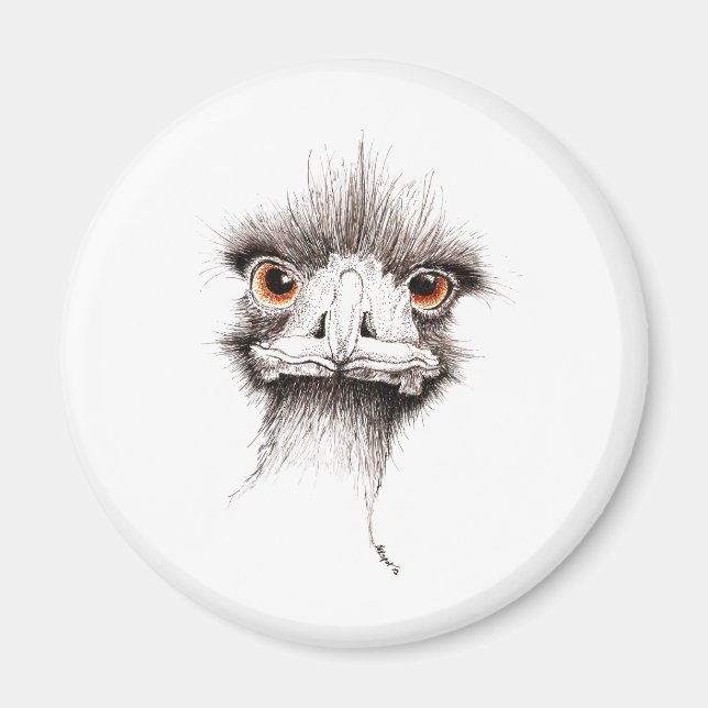 Emu von Inkspot Magnet (Vorne)