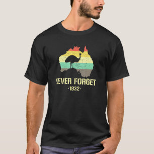 Emu War 1932 Australien Geschichte T-Shirt