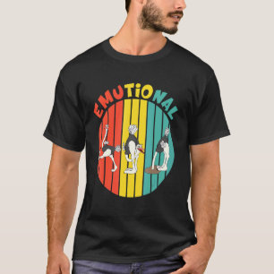 Emutiv kreativer Emu Bird T-Shirt