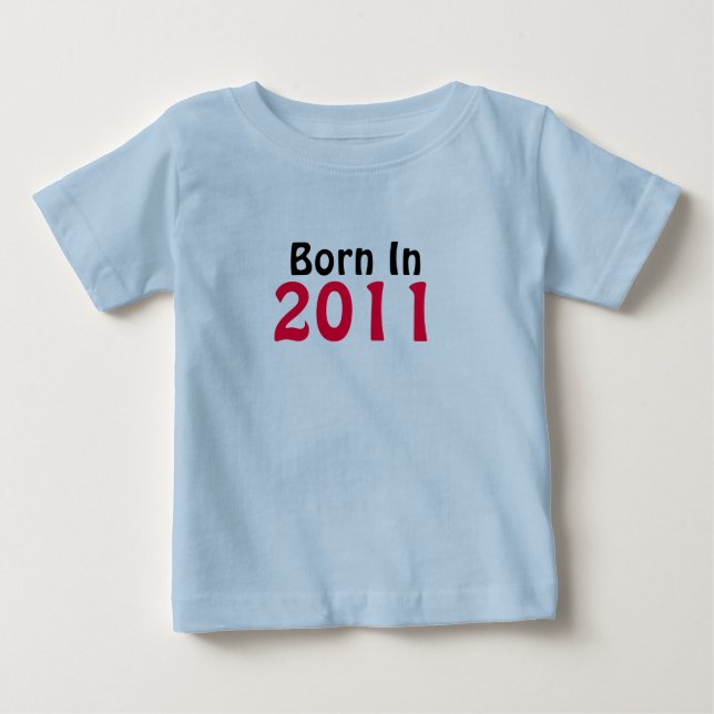 En 2011 T-shirt infantile soutenu (Devant)