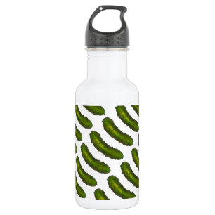 En Acier Inoxydable Bouteille d'eau à collet vert