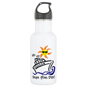 En Acier Inoxydable Bouteille d'eau à thème crucifié 18oz