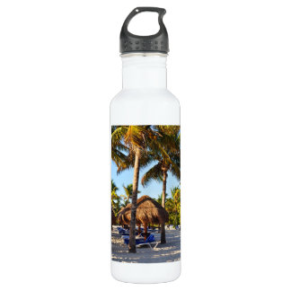 En Acier Inoxydable Bouteille d'eau de palmiers