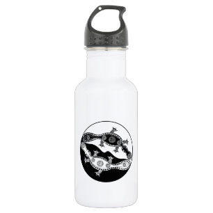 En Acier Inoxydable Bouteille d'eau de Platypi Yin Yang (18 onces),