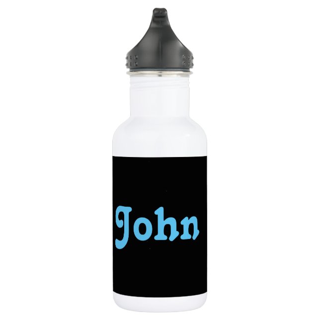En Acier Inoxydable Bouteille d'eau John (Droite)