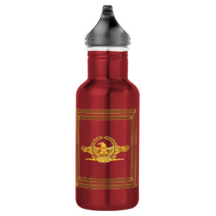 En Acier Inoxydable Eagle impérial romain et bouteille d'eau de SPQR