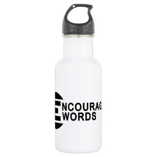 En Acier Inoxydable Encourager la bouteille d'eau