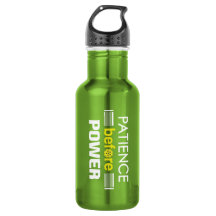 La "patience bouteille d'eau de Pickleball avant
