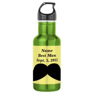 En Acier Inoxydable Meilleure bouteille d'eau de moustache homme