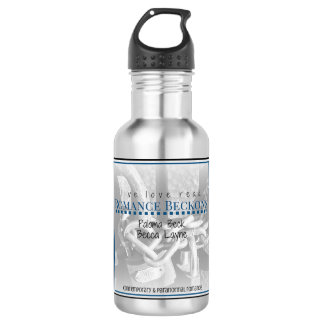 En Acier Inoxydable Romance montre la bouteille d'eau emboutie