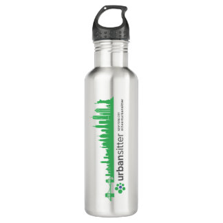 En Acier Inoxydable UrbanSitter NYC - Bouteille d'eau