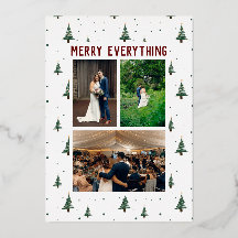 Carte de vœux photo Joyeux Tout