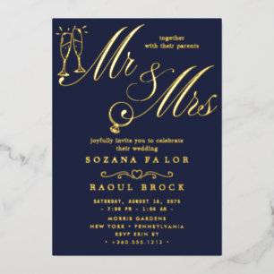 En Aluminium Invitation Brillante