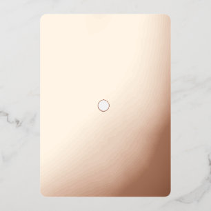 En Aluminium Invitation de 5 po x 7 po