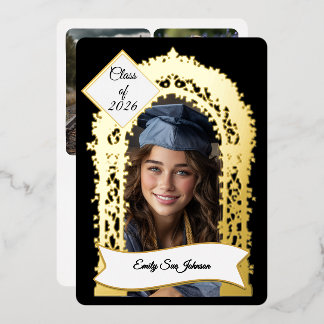 En Aluminium Invitation personnalisée pour une fête de fin d'ét