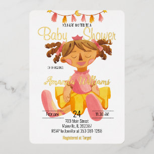 En Aluminium Poupée Princesse dans Ballet Tutu, Invitation à l'