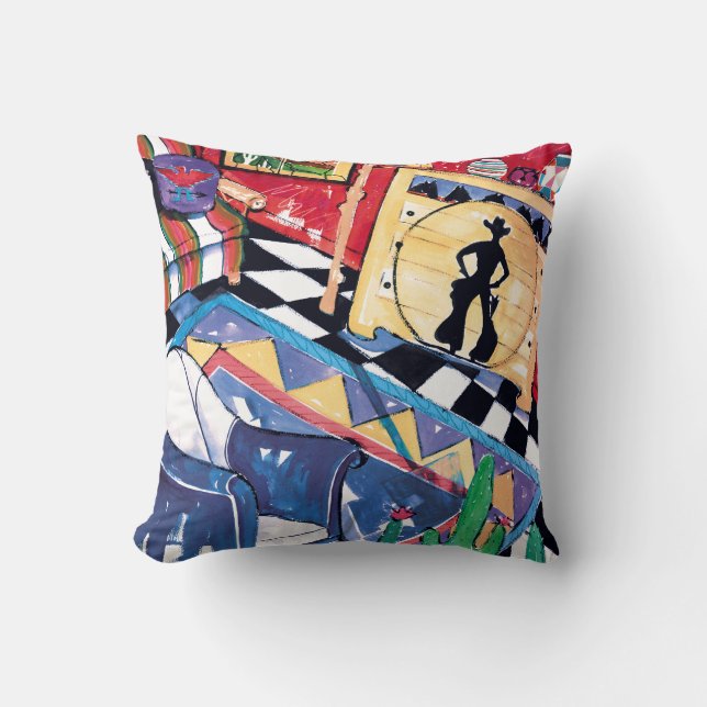 En attendant arrière au coussin de ranch (Recto)