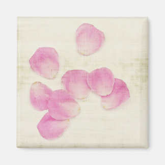 "En attente" Aimant rose Roses