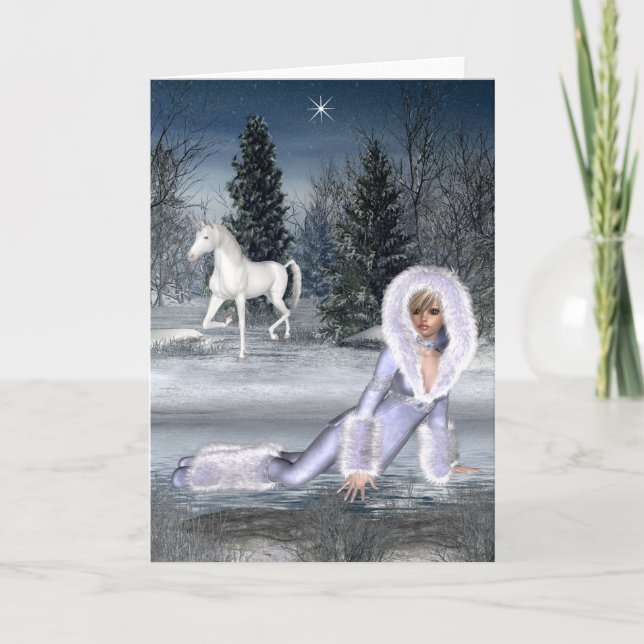 En attente de Star - Carte de voeux d'Imaginaire d (Devant)
