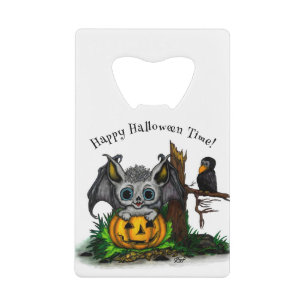En attente d'Halloween, Bat mignonne et Corbeau