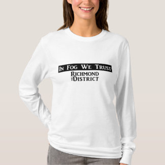 "En brouillard nous faisons confiance" - au sweat