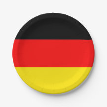 Assiettes de fête Allemagne