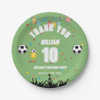 En Carton Assiettes de fête d'anniversaire personnalisées po