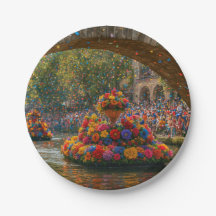 Assiettes de fête de la Fiesta - Célébration de Sa