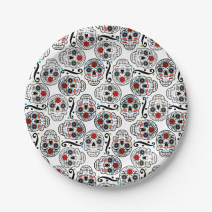 En Carton Assiettes de fête de mariage d'anniversaire mexica