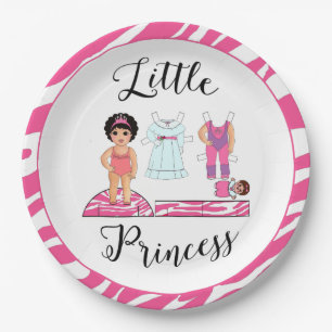 En Carton Assiettes de fête "Petite Princesse"