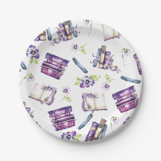 En Carton Assiettes Thématiques sur les Livres pour une Nouv