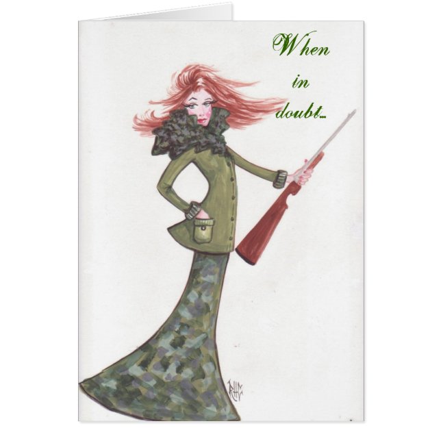 En cas de doute… - Carte (Devant)