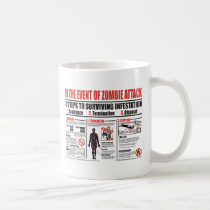 En cas de la TASSE d'attaque de zombi