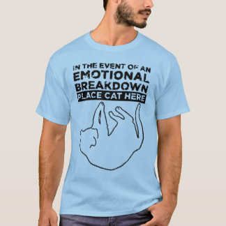 En cas d'un T-shirt ÉMOTIONNEL