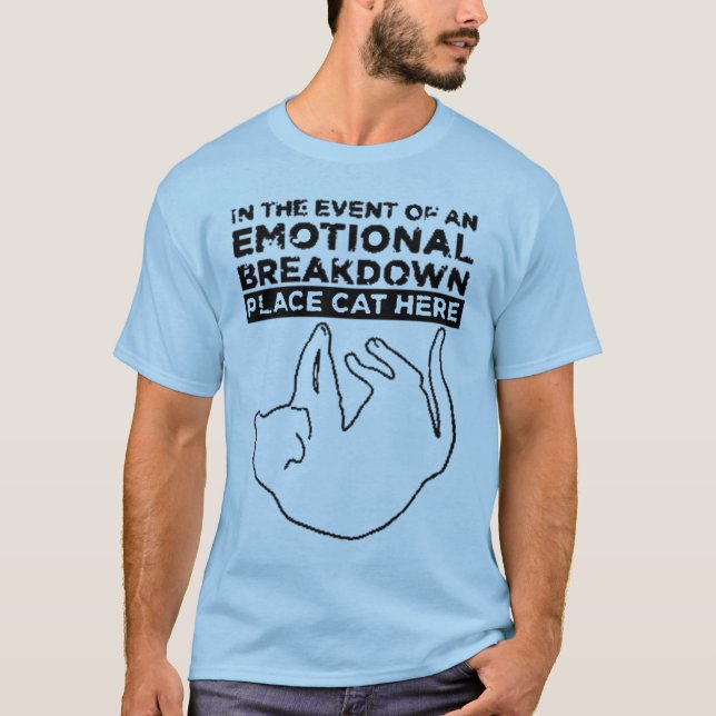En cas d'un T-shirt ÉMOTIONNEL (Devant)